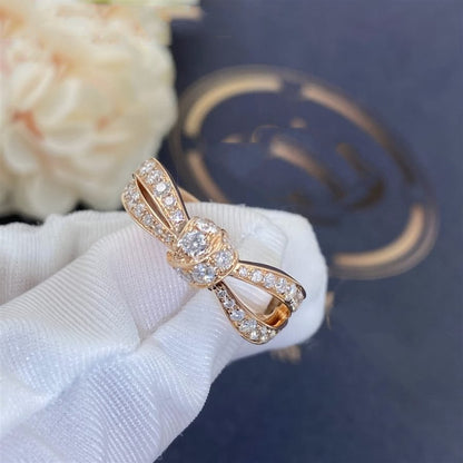 [BloomBling]LIENS PINK GOLD DIAMOND RING
