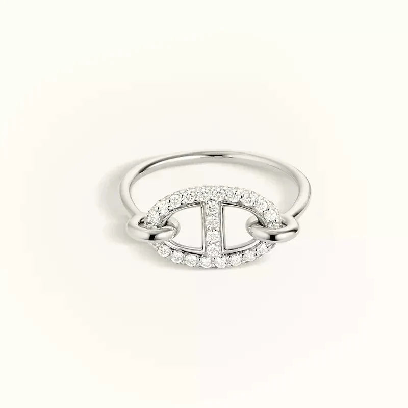 [BloomBling]RONDE SMALL SILVER DIAMOND RING