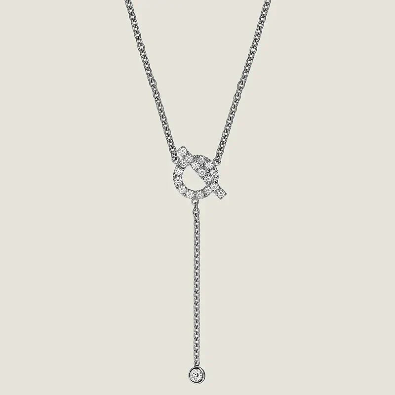 [BloomBling]FINESSE SILVER DIAMOND NECKLACE