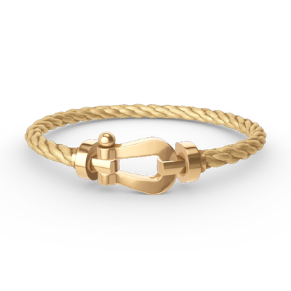[BloomBling]FORCE LARGE HORSESHOE NO DIAMOND BRACELET GOLD