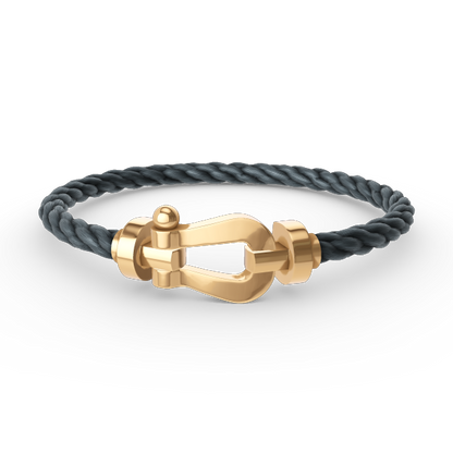 [BloomBling]FORCE LARGE HORSESHOE NO DIAMOND BRACELET GOLD