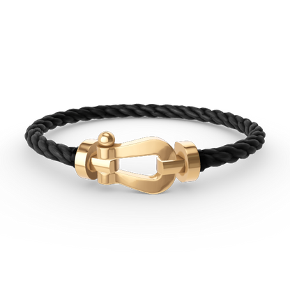 [BloomBling]FORCE LARGE HORSESHOE NO DIAMOND BRACELET GOLD