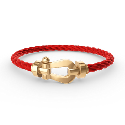 [BloomBling]FORCE LARGE HORSESHOE NO DIAMOND BRACELET GOLD