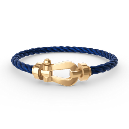 [BloomBling]FORCE LARGE HORSESHOE NO DIAMOND BRACELET GOLD