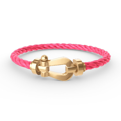 [BloomBling]FORCE LARGE HORSESHOE NO DIAMOND BRACELET GOLD