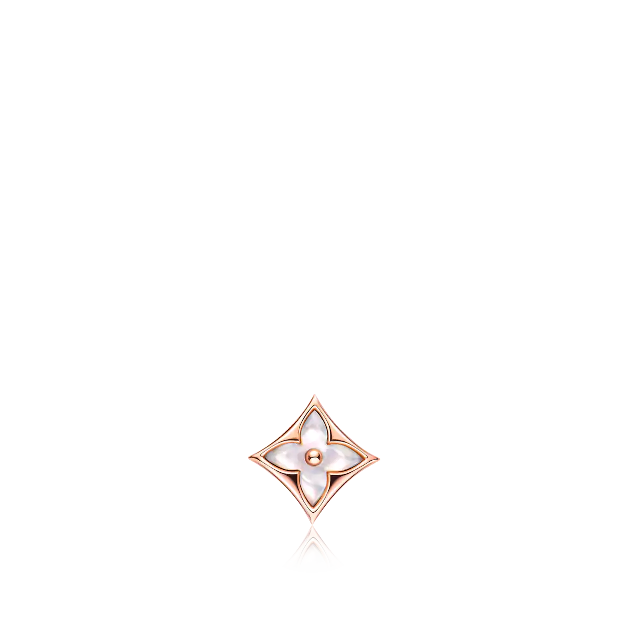 [BloomBling]STAR MOP PINK GOLD EARRINGS