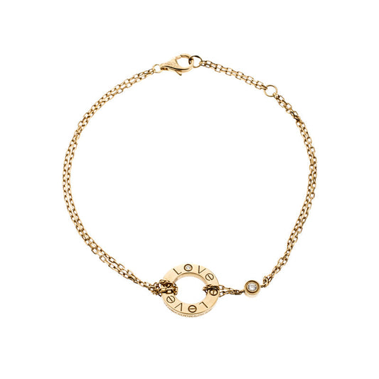 [BloomBling]LOVE BRACELET 2 DIAMOND