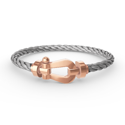 [BloomBling]FORCE LARGE HORSESHOE NO DIAMOND BRACELET ROSE GOLD