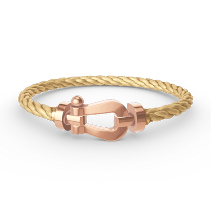 [BloomBling]FORCE LARGE HORSESHOE NO DIAMOND BRACELET ROSE GOLD