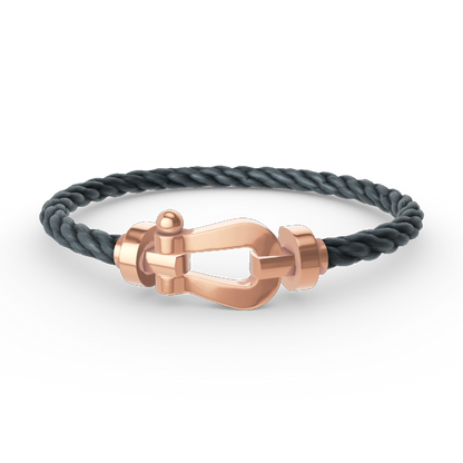 [BloomBling]FORCE LARGE HORSESHOE NO DIAMOND BRACELET ROSE GOLD