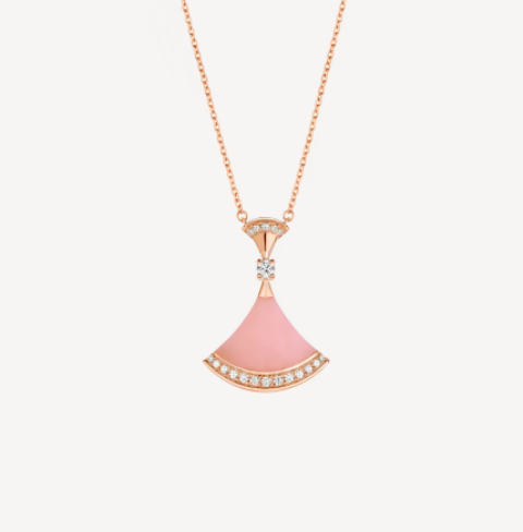 [BloomBling]DREAM NECKLACE PINK OPAL