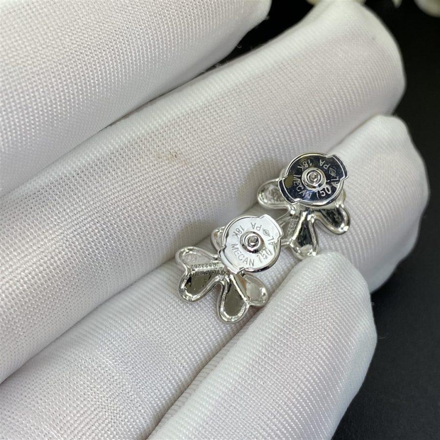 [BloomBling]FRIVOLE MINI SILVER FLOWER EARRINGS