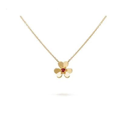 [BloomBling]FRIVOLE GOLD FLOWER NECKLACE