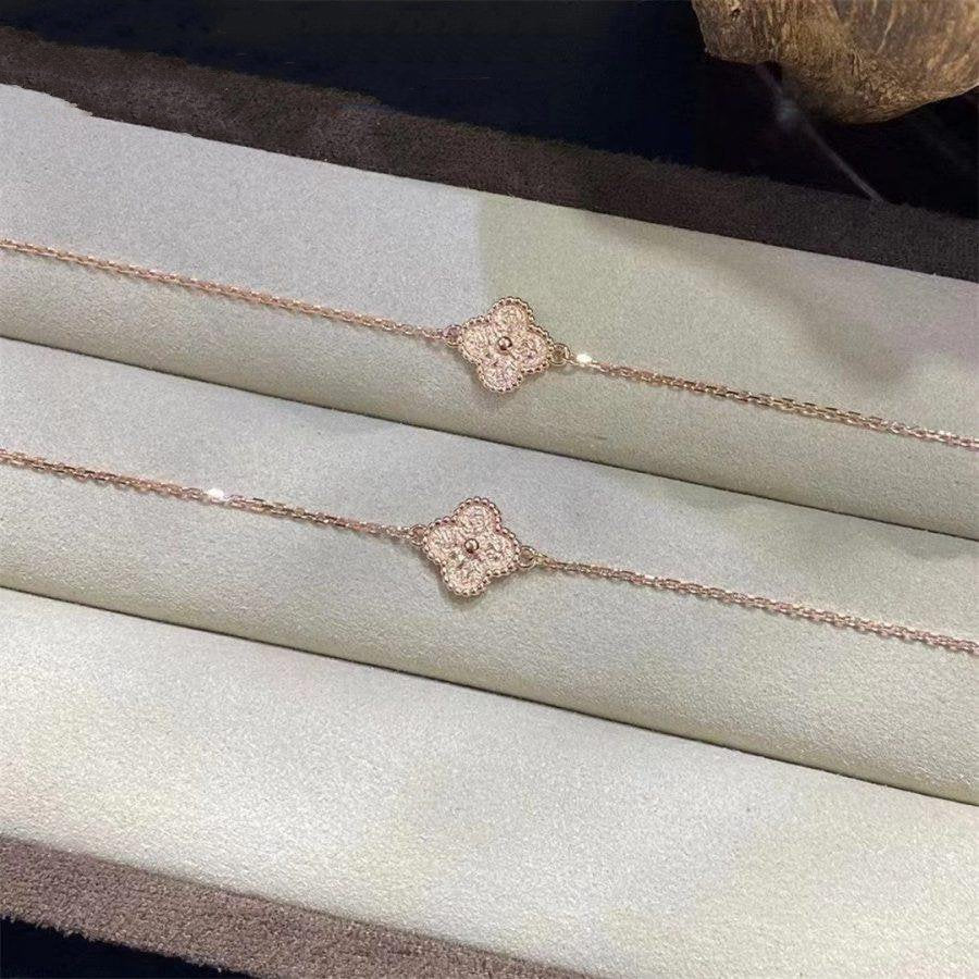[BloomBling]CLOVER SINGLE FLOWER BRACELET
