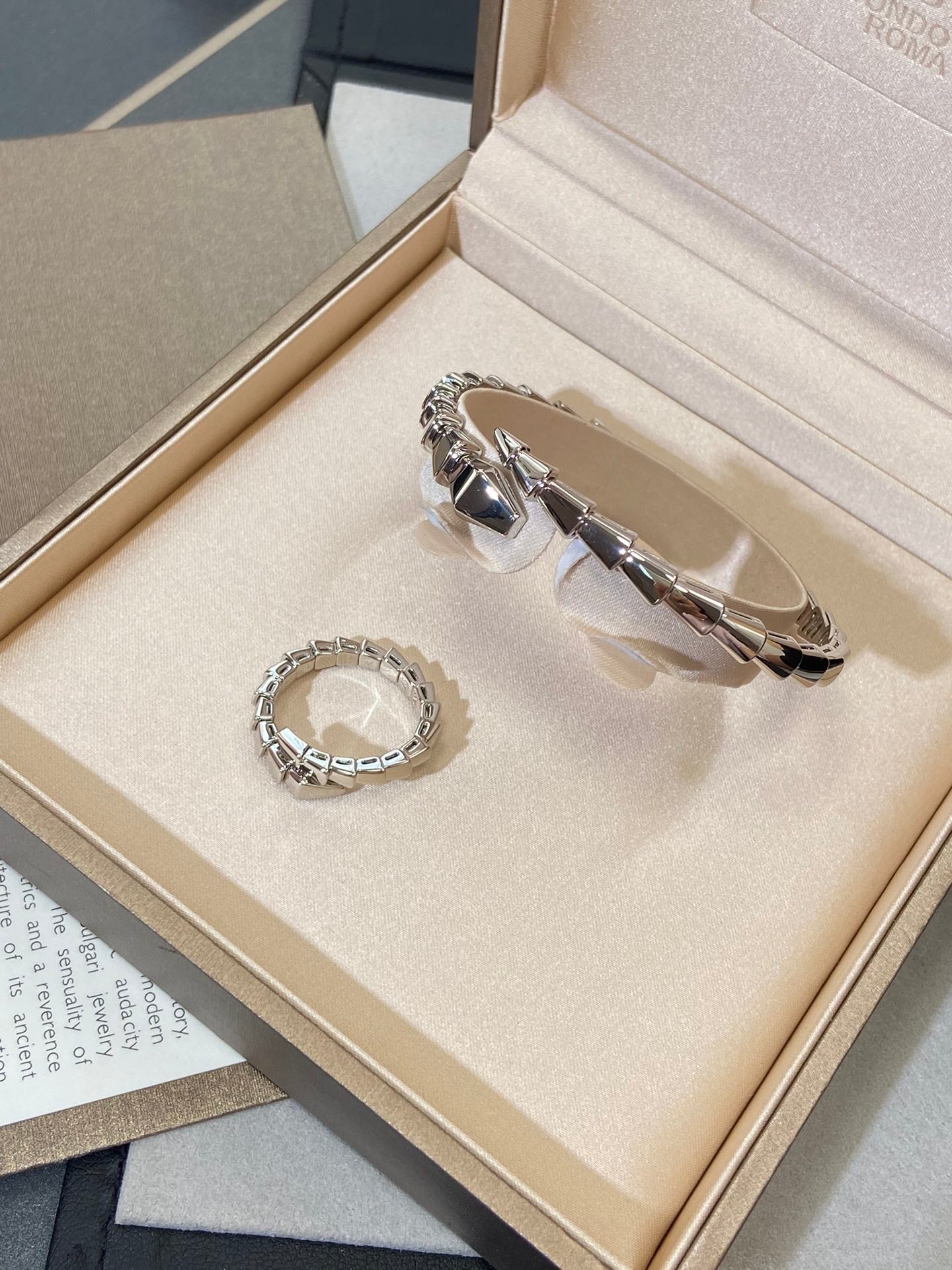 [BloomBling]SERPENTI VIPER SILVER BRACELET
