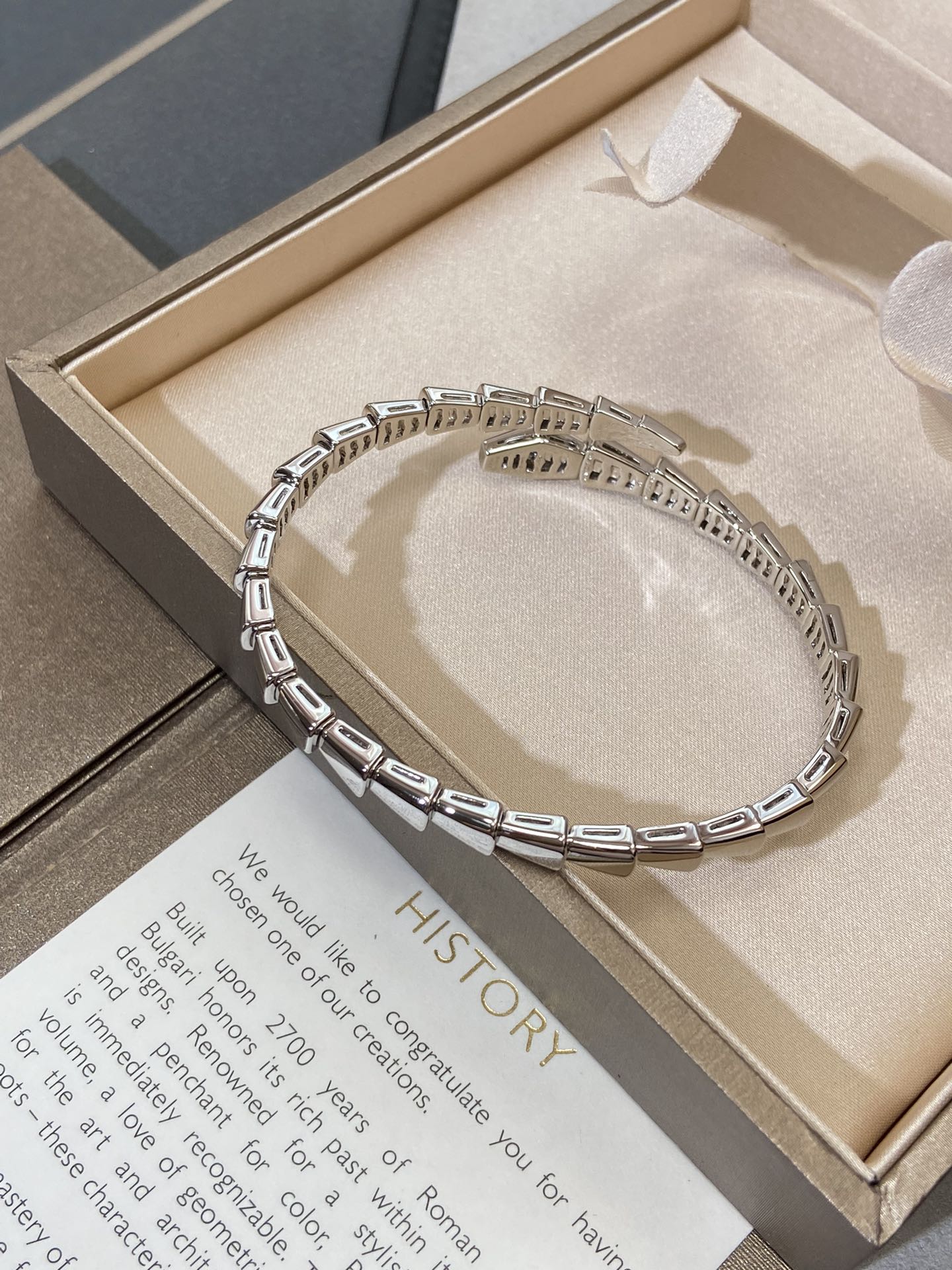 [BloomBling]SERPENTI VIPER SILVER BRACELET
