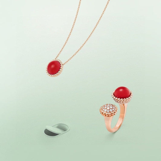 [BloomBling]PERLEE COULEURS DIAMOND ROSE GOLD BETWEEN THE FINGER RING