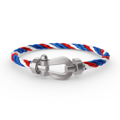 [BloomBling]FORCE LARGE HORSESHOE NO DIAMOND BRACELET SILVER